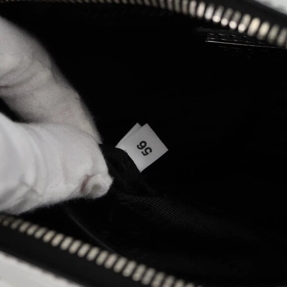 PRADA Shoulder Bag Leather Silver 2VH070 Auth 142285M - Picture 11 of 16